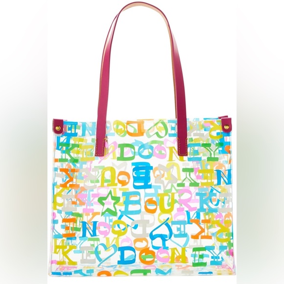 Dooney & Bourke Handbags - Dooney & Bourke Handbag, Doodle Doodle Medium Shopper Tote NWT